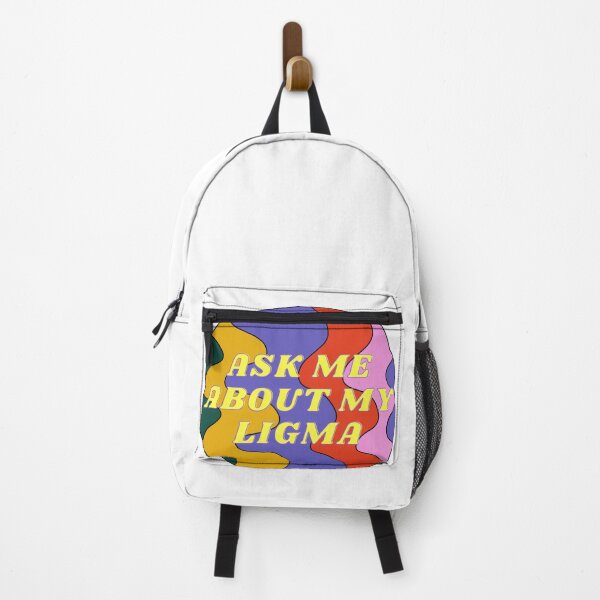 Item preview, ASK ME ABOUT MY LIGMA - Yellow font designed and sold by LigmaTee.