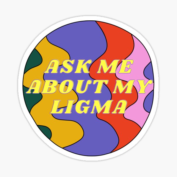 Ligma Nuts Sticker Blue Funny Stickers Adult Stickers -  Portugal
