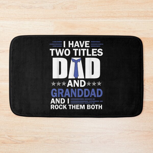 Item preview, Mens I Have Two Titles Dad And Granddad Tie Father's Day Gift  designed and sold by tashiav.