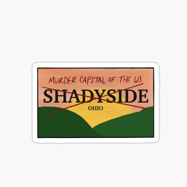 Fear Street Welcome To Shadyside Sticker By Madsdrawsthings Redbubble 5922