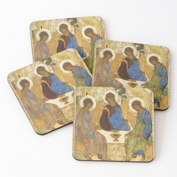 Item preview, The Trinity, Russian icon Троица, Troica,The Hospitality of Abraham,  Rublev designed and sold by AMDG Line.