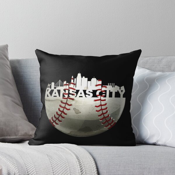 Item preview, Outstanding Kansas City Baseball Ball With Real Kansas City Skyline designed and sold by Urosek.