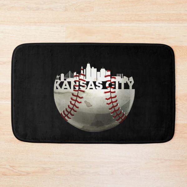 Item preview, Outstanding Kansas City Baseball Ball With Real Kansas City Skyline designed and sold by Urosek.