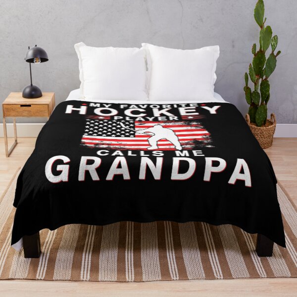Item preview, Mens My Favorite Hockey Player Calls Me Grandpa Fathers Day designed and sold by tashiav.
