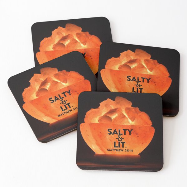Item preview, Salty and Lit - Matthew 5:13-14 designed and sold by ChristianLife.