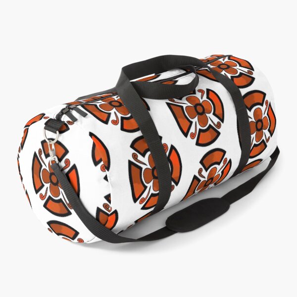 Item preview, Flower shield (orange tie dye)  designed and sold by Encie-Designs.