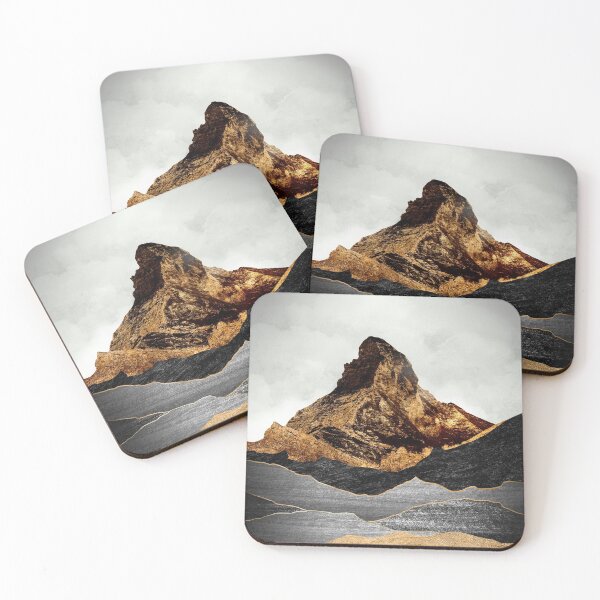 Item preview, Matterhorn Mountain - Iconic Landscapes - Abstract Design designed and sold by JackMoreh.