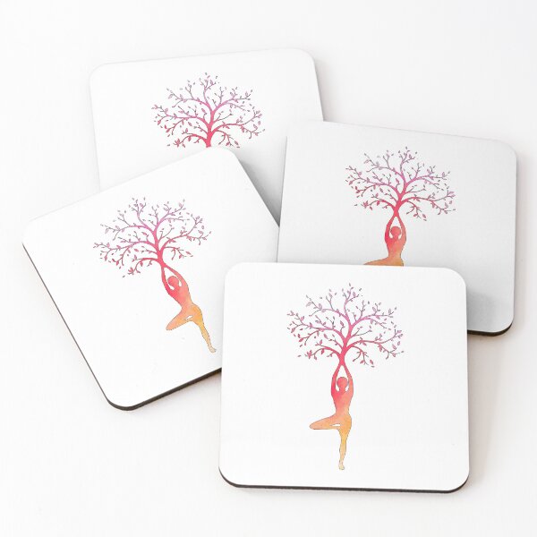 Item preview, Yoga Tree Of Life Essential Sticker And Shirt Design designed and sold by Love2MakeArt.