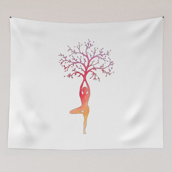 Item preview, Yoga Tree Of Life Essential Sticker And Shirt Design designed and sold by Love2MakeArt.