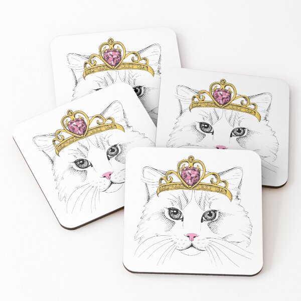 Item preview, Design for cute cat wear crown designed and sold by coolt-sherit.