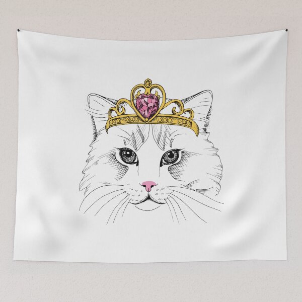 Item preview, Design for cute cat wear crown designed and sold by coolt-sherit.