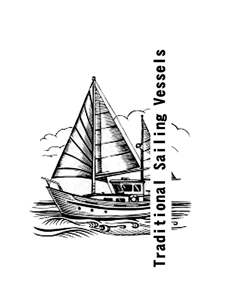 "Traditional Sailing Vessels" Sticker for Sale by SUPURI Redbubble
