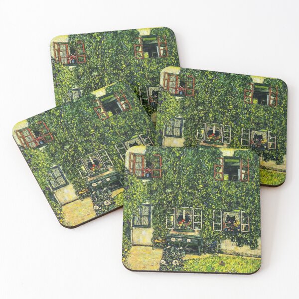 Item preview, House in Weissenbach of Attersee Lake - Gustav Klimt designed and sold by Vivanne-art.