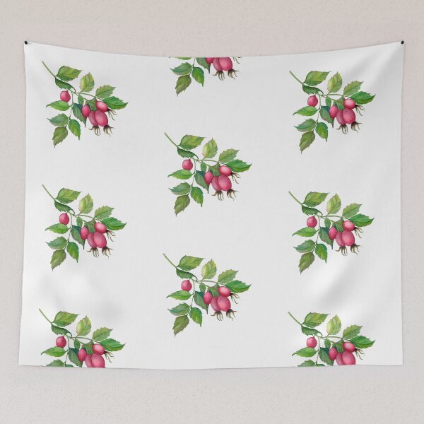 Item preview, Rosehip Botanical Illustration  designed and sold by NatashaMMenon.