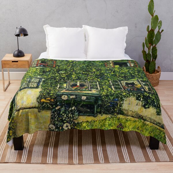Item preview, House in Weissenbach of Attersee Lake - Gustav Klimt designed and sold by Vivanne-art.