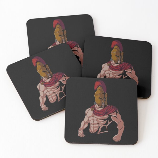 Item preview, Spartan Warrior Shows Muscles - Spartan Fitness designed and sold by anziehend.
