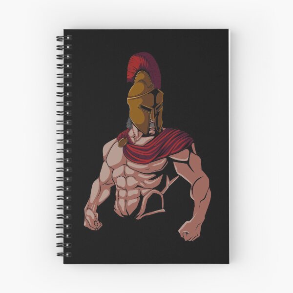 Item preview, Spartan Warrior Shows Muscles - Spartan Fitness designed and sold by anziehend.