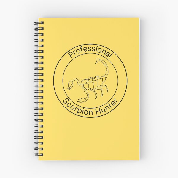 Item preview, Black Professional Scorpion Hunter Badge designed and sold by PolishedPin.