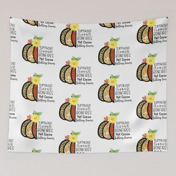 Item preview, Pumpkins Flannels Bonfires- Fall Autumn Season Gifts designed and sold by younghopes.