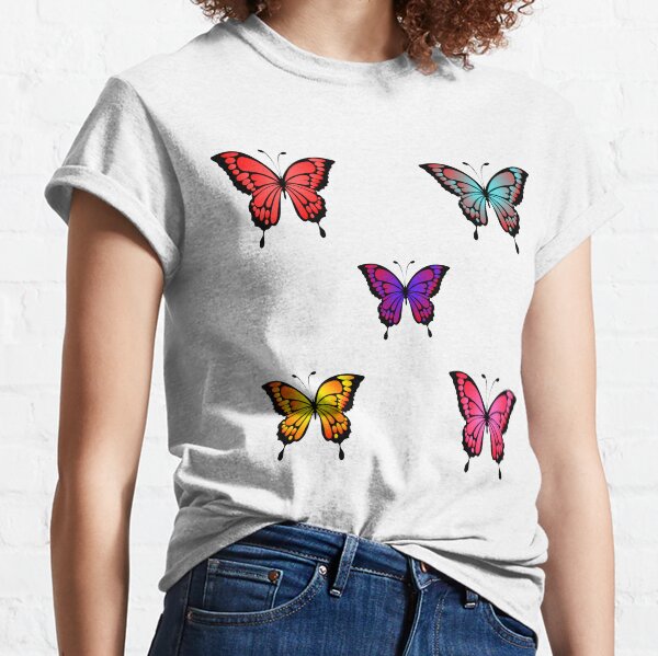 Cute Butterfly Pattern- Lovely Classic T-Shirt