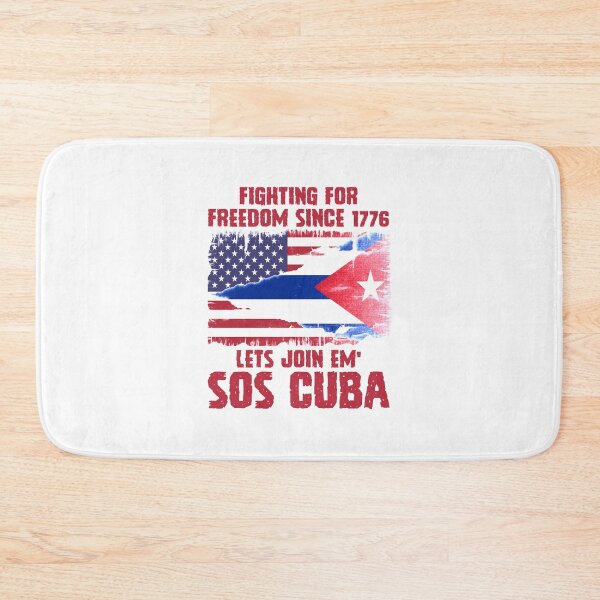 Item preview, Copy of Fighting for freedom since 1776 lets join em' SOS Cuba designed and sold by kader85.