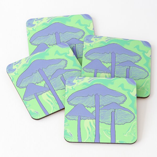 Item preview, Groovy Purple Mushroom Trio designed and sold by notastranger.