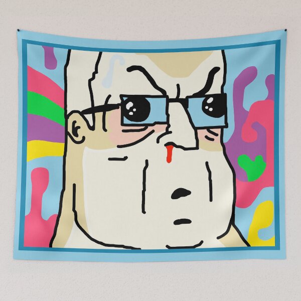 Item preview, Big Lez Feeling The Trippa Snippa (Blue border) designed and sold by wheppa.