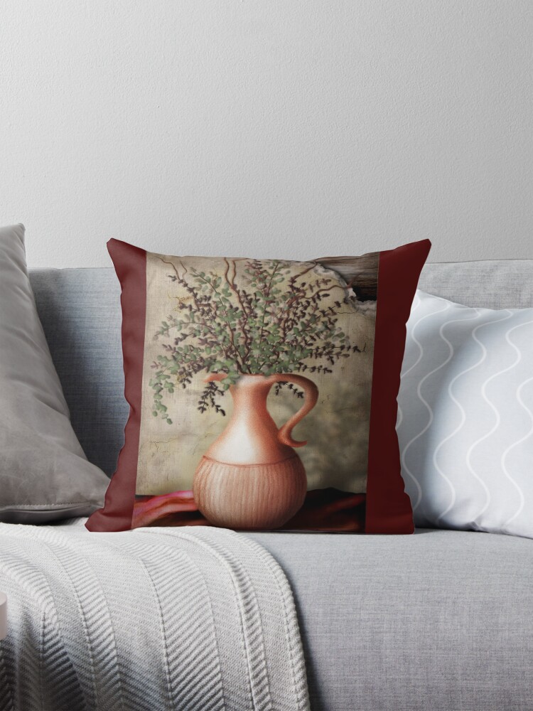 Thumbnail 1 of 4, Pillow, Still Life I designed and sold by aprilmoen.