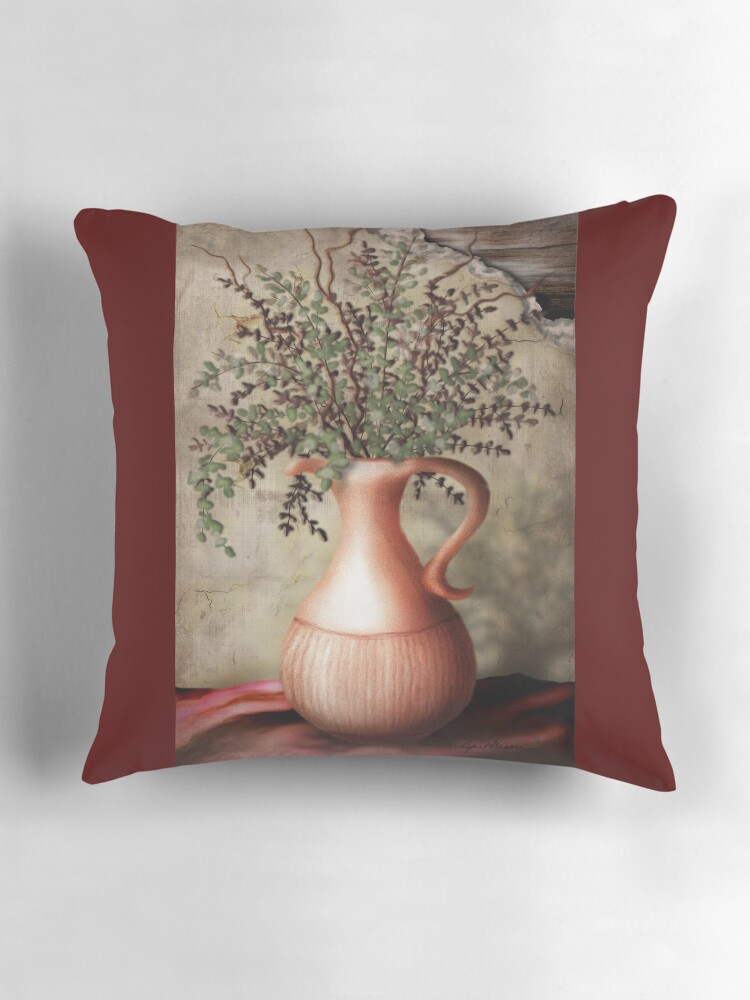 Thumbnail 3 of 4, Pillow, Still Life I designed and sold by aprilmoen.