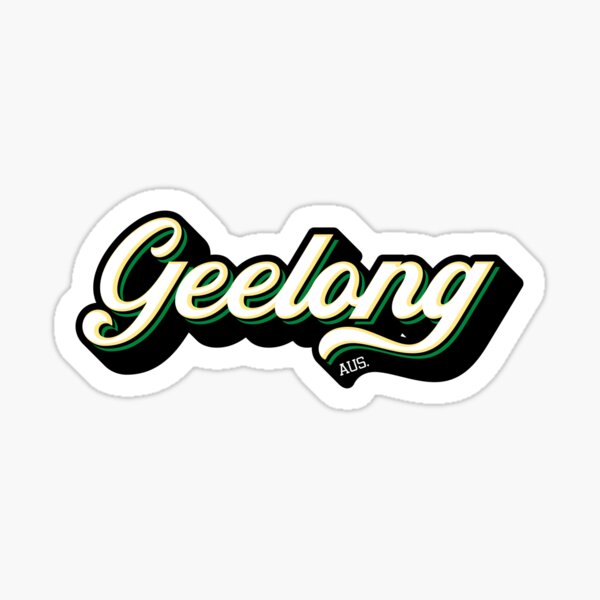 "Geelong Australia" Sticker for Sale by creativecaveman Redbubble