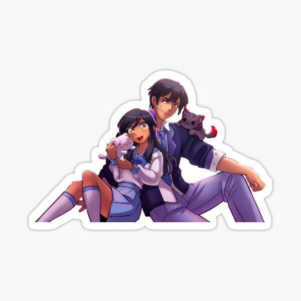 Aphmau Aaron Lycan Stickers | Redbubble