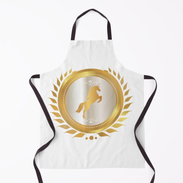 Item preview, Golden Coloured Horse in Circle Design designed and sold by VIVEK KUMAR RAI.