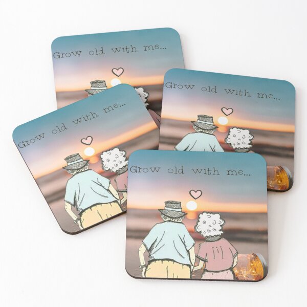 Item preview, grow old with me designed and sold by Shimaa El-Mansy.