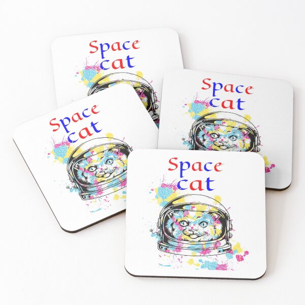 Aperçu de l'œuvre space cat !! créée et vendue par Kweeuu.