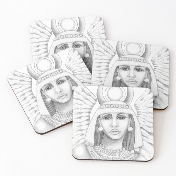 Item preview, Ancient Egyptian Goddess Isis designed and sold by Ivy Lily Art.