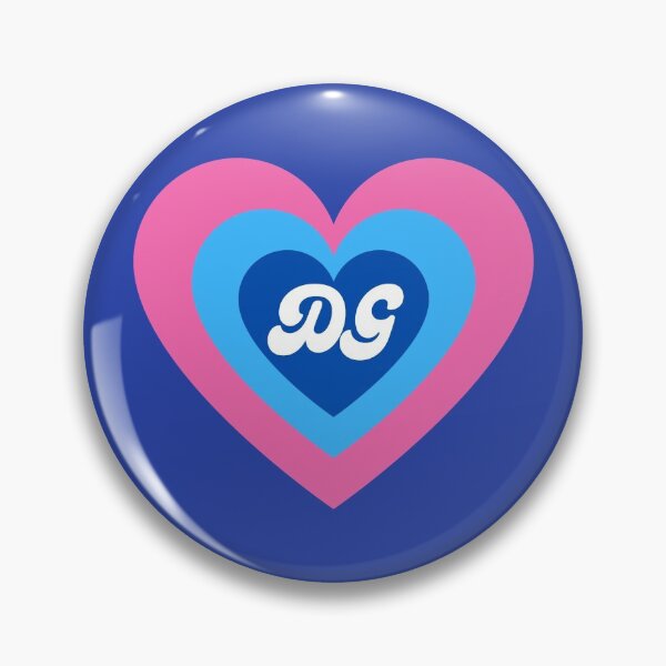 Item preview, DG pink and blue hearts designed and sold by Sydney  Applegate.