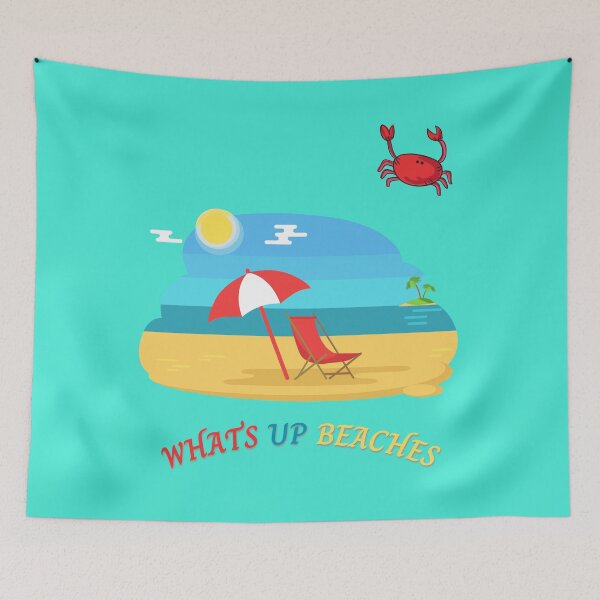 Item preview, WHATS UP BEACHES designed and sold by Adnandar.