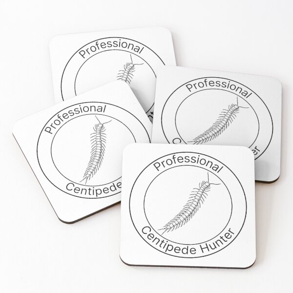 Item preview, Black Professional Centipede Hunter Badge designed and sold by PolishedPin.