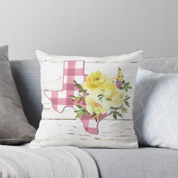 Artikelvorschau, Yellow Rose of Texas Buffalo Check Pink Plaid entworfen und verkauft von Cate Hamilton.