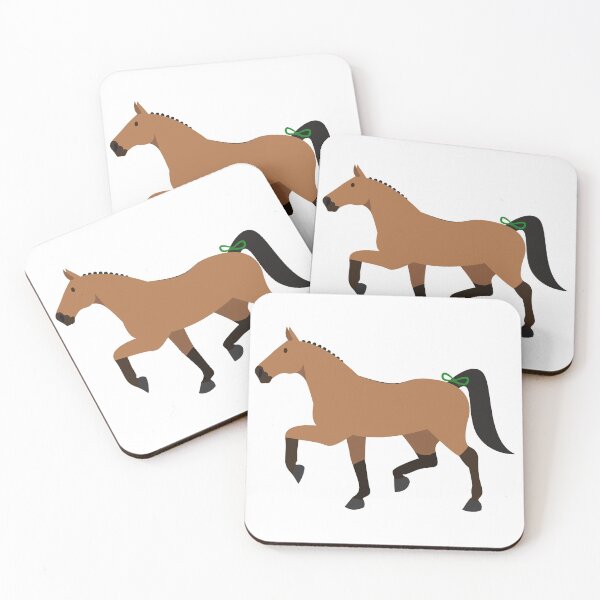 Item preview, Trotting Show Horse- Buckskin designed and sold by Sophie Mattocks.
