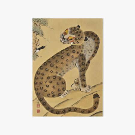 Item preview, Spotted Tiger Minhwa with Magpie designed and sold by PatricianneK.