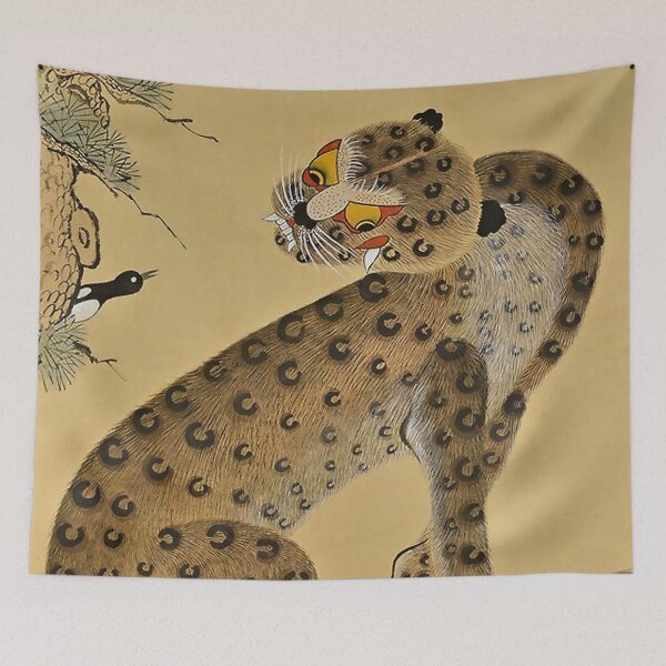 Item preview, Spotted Tiger Minhwa with Magpie designed and sold by PatricianneK.