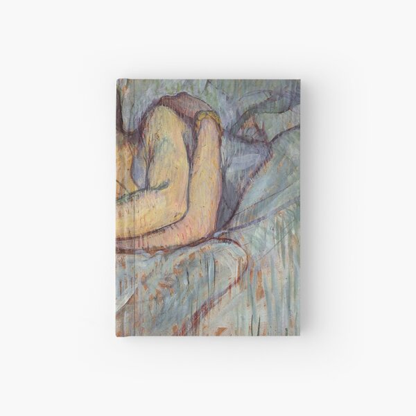 In Bed The Kiss by Henri de Toulouse-Lautrec Hardcover Journal