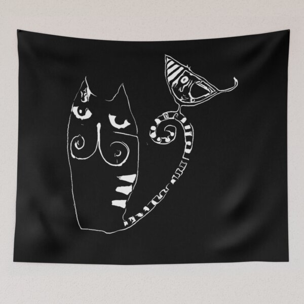 Item preview, Cat and bird designed and sold by Chroma Myst.
