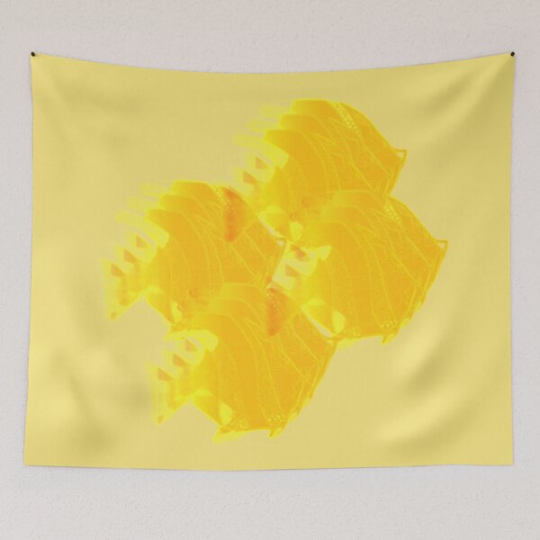 Item preview, Vivid Yellow Luminous Fish designed and sold by DesignLust.