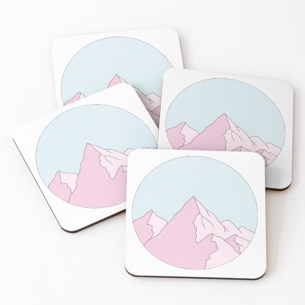 Item preview, Cotton Candy Mountains designed and sold by Ellora  Roy.