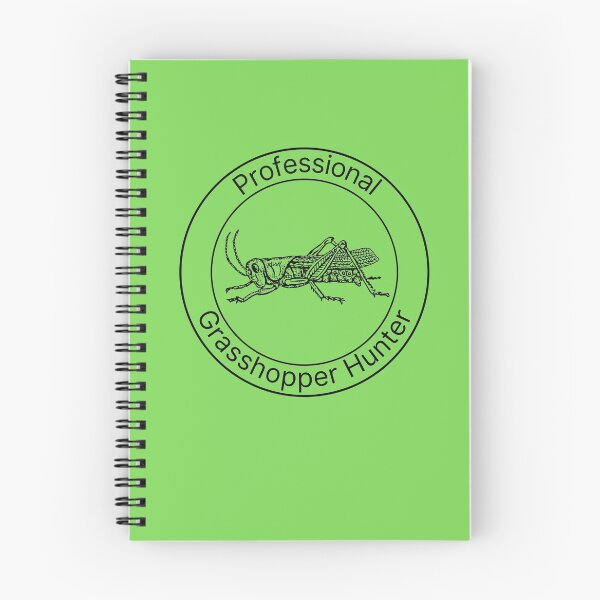 Item preview, Black Professional Grasshopper Hunter Badge designed and sold by PolishedPin.