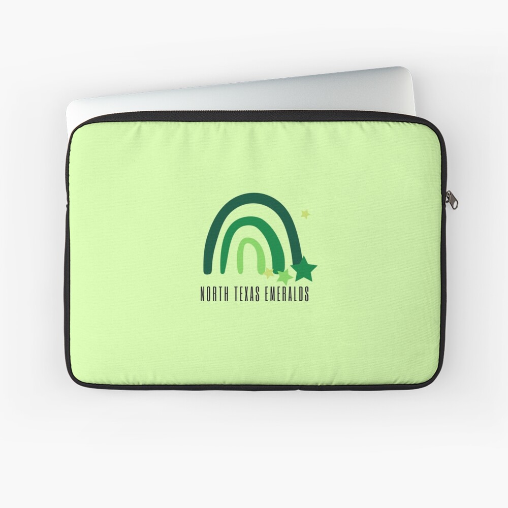 North Texas Emeralds green rainbow iPhone Case