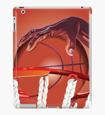 Basketball Slam Dunk Point Print iPad Case/Skin