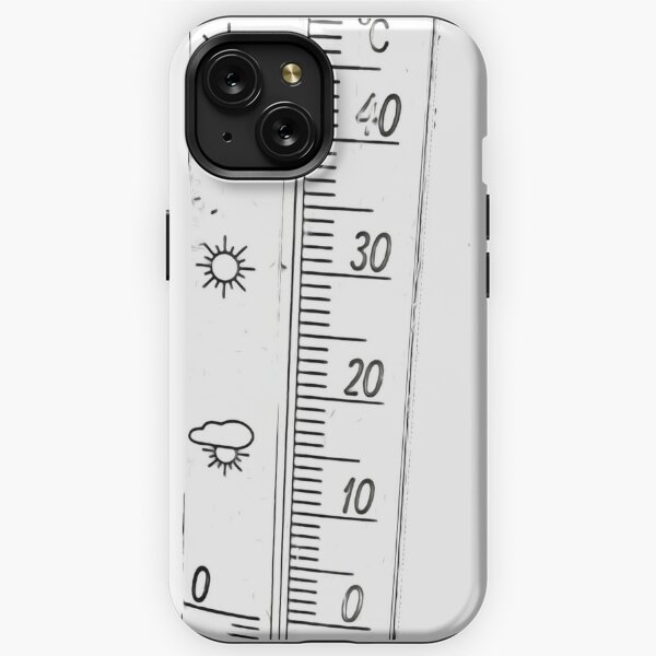 A Temperature Thermometer iPhone Case